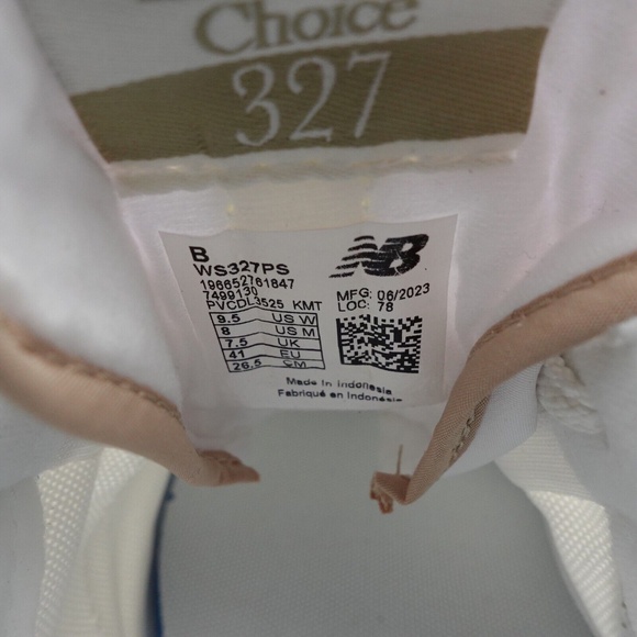 NEW Women's New Balance 327 Sneakers WS327PS Turtledove/Fatigue Green - Picture 14 of 16